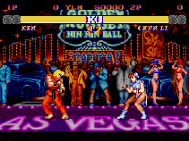 Street Fighter II on turbografx